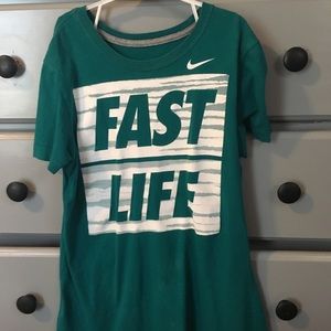 Sea green Nike T-shirt